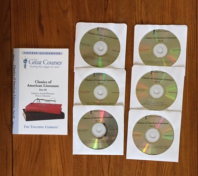 Great Courses CLASSICS OF AMERICAN LITERATURE Teaching Co 6 CDs Guidebook Part 3