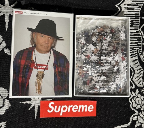Unreleased Supreme Neil Young Puzzle & Poster 🧩 2015