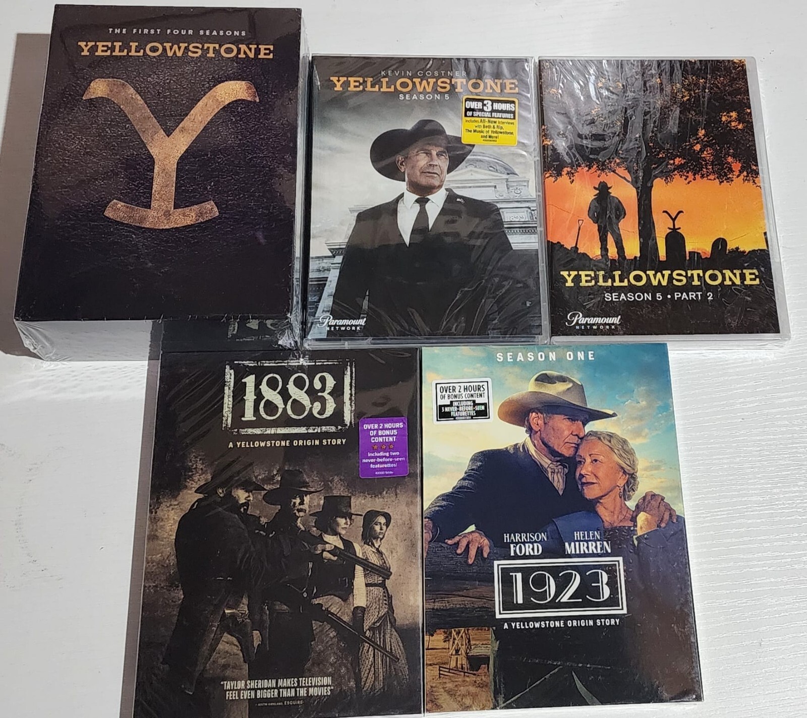 (未使用･未開封品)Discovering Yellowstone [DVD] Yellowstone 1883 + 1923 ( DVD SET ) Region 1 US sell Brand