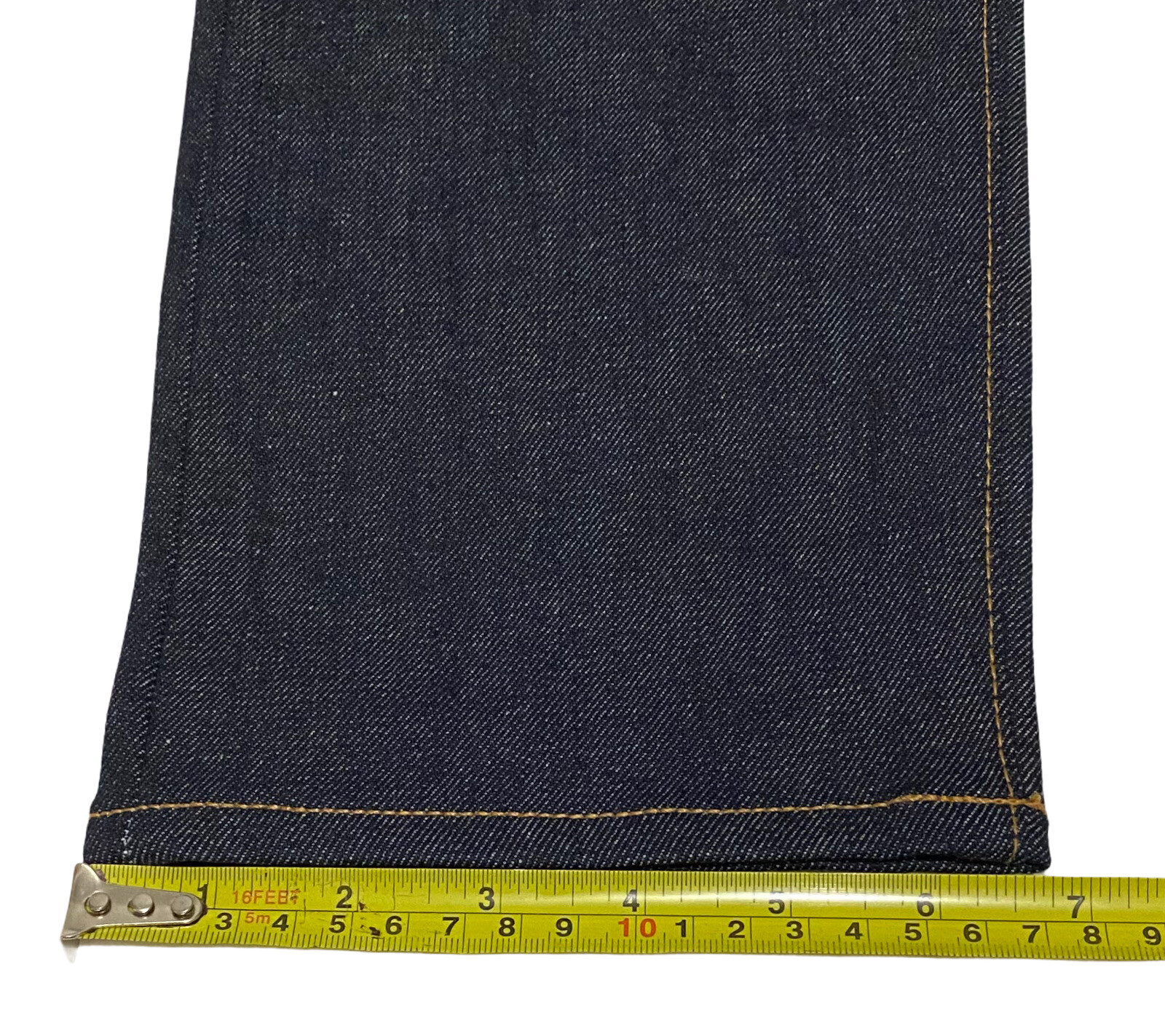 Pre-owned Kato By Hiroshi  The Pen Slim Fit 4-way Stretch Jeans Indigo Raw 30 X 32 In Blue