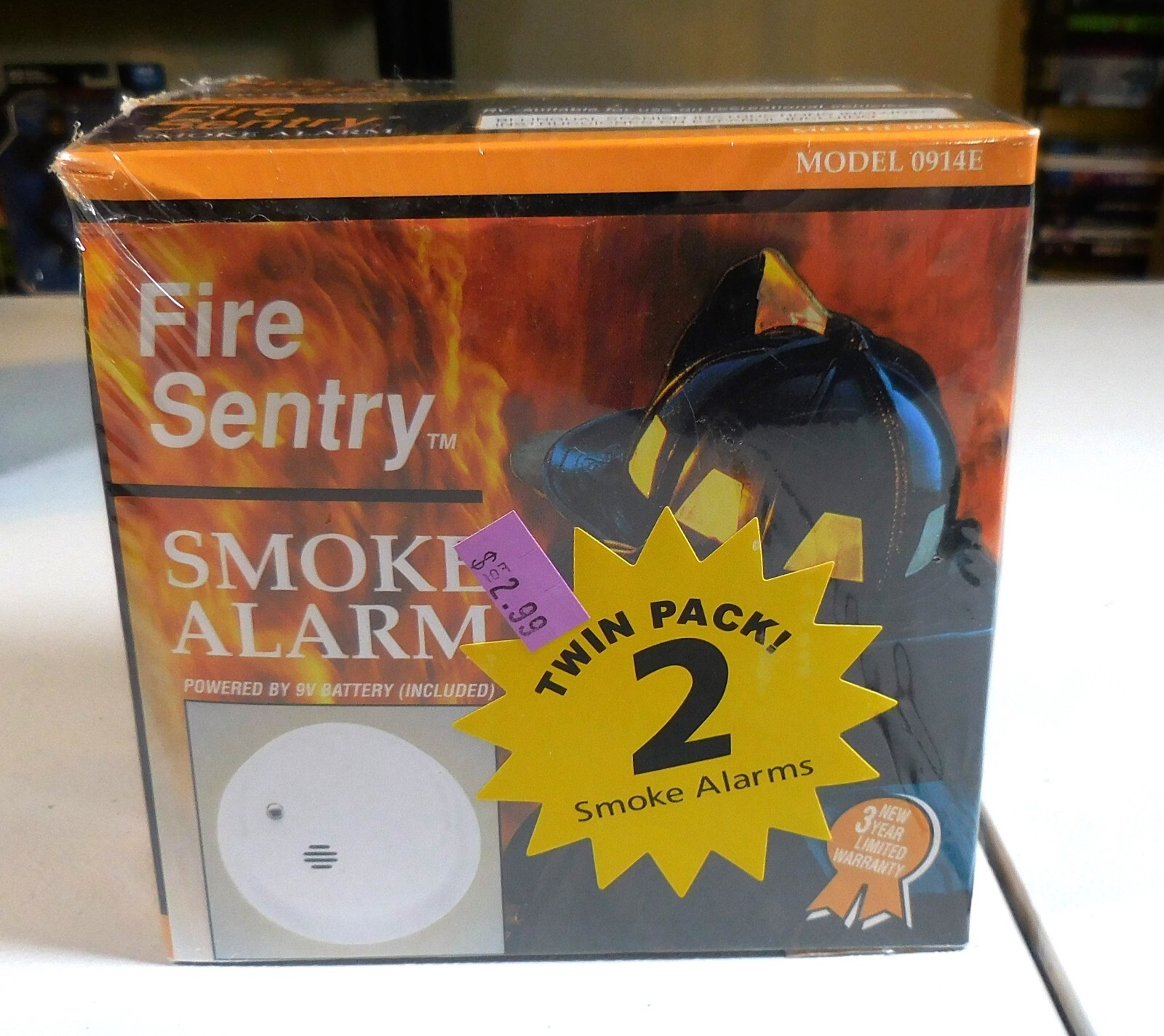 Alarm Model 0914e New Sealed 2 Pkg