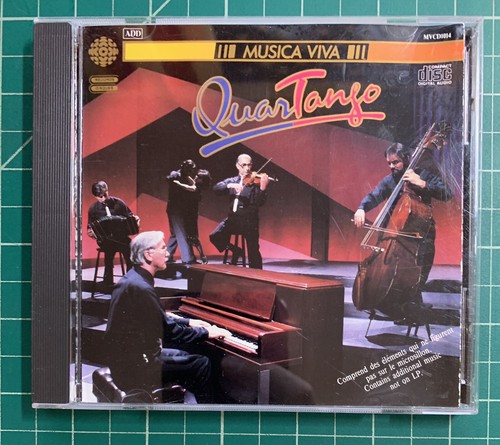 Quartango Great Tangos CD - Romulo Larrea, Adolfo Bornstein