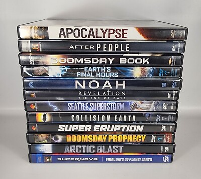 DVD Lot of 12 DOOMSDAY DISASTER END OF DAYS END OF THE WORLD SCI-FI 