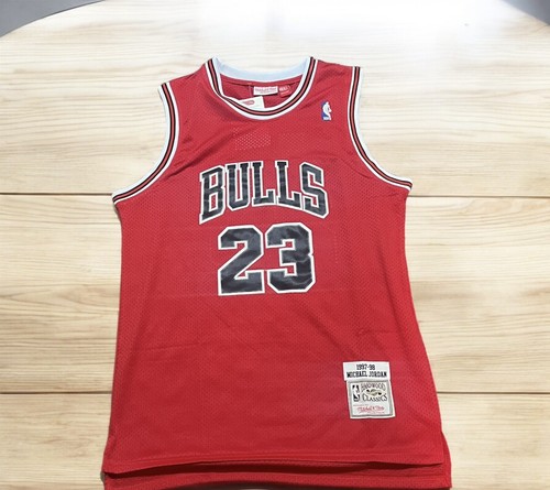 100% Authentic Michael Jordan Mitchell Ness 97 98 Bulls