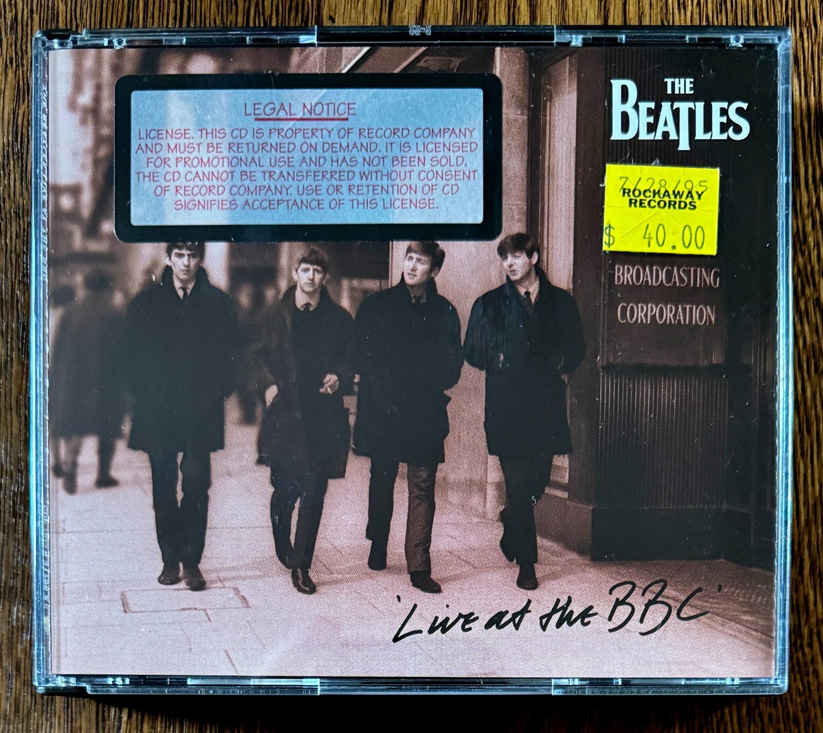 The Beatles Live at the BBC promo 2 cd set USA | eBay