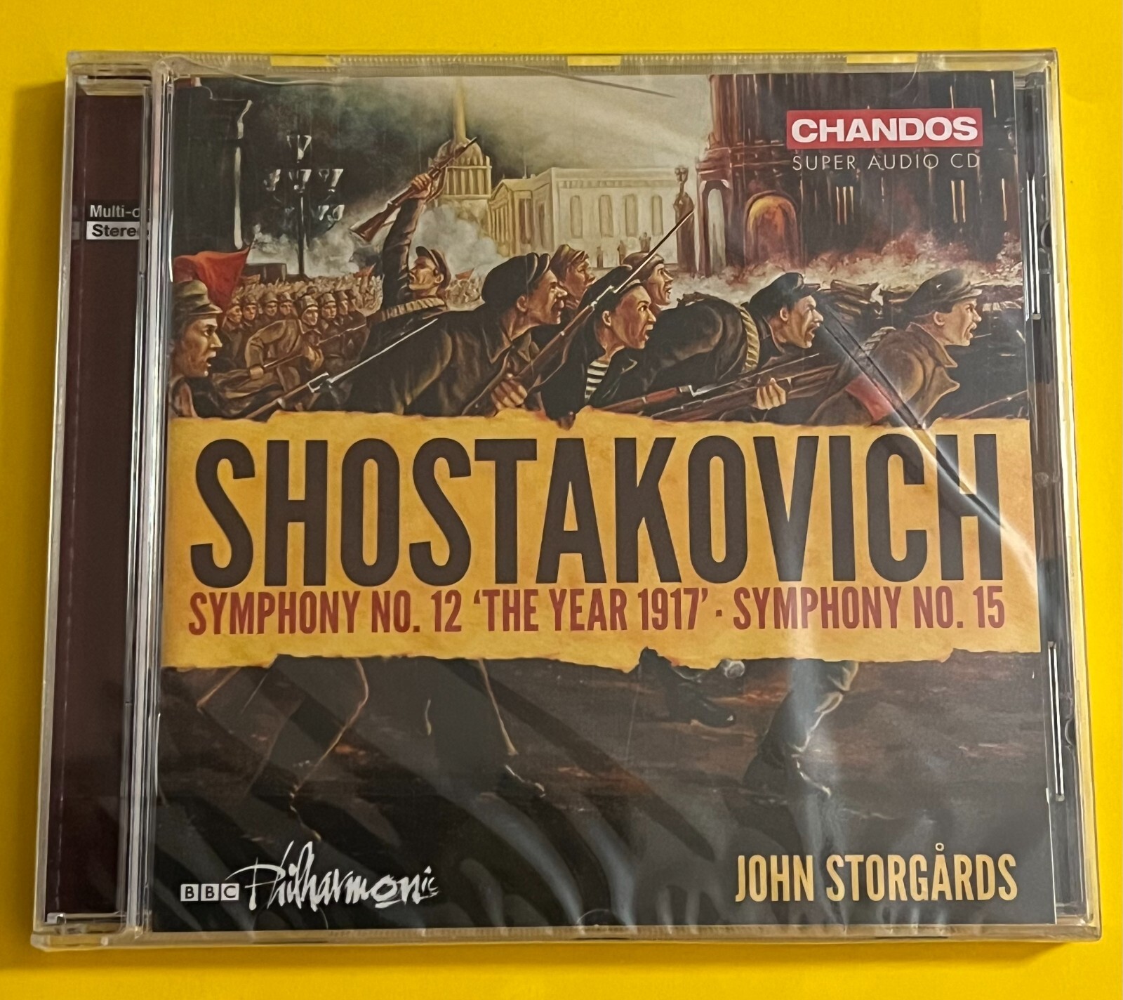 砂の器 The story of the Last Symphony BBC PHILHARMONICSTORGARDS DMITRI SHOSTAKOVICH SYMPHONIE NEW