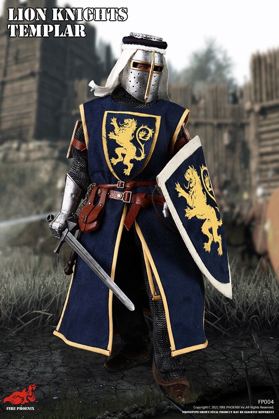 Fire Phoenix 末日の騎士　合金製　fp-010 1/6 アクションフ Fire Phoenix: New Knights