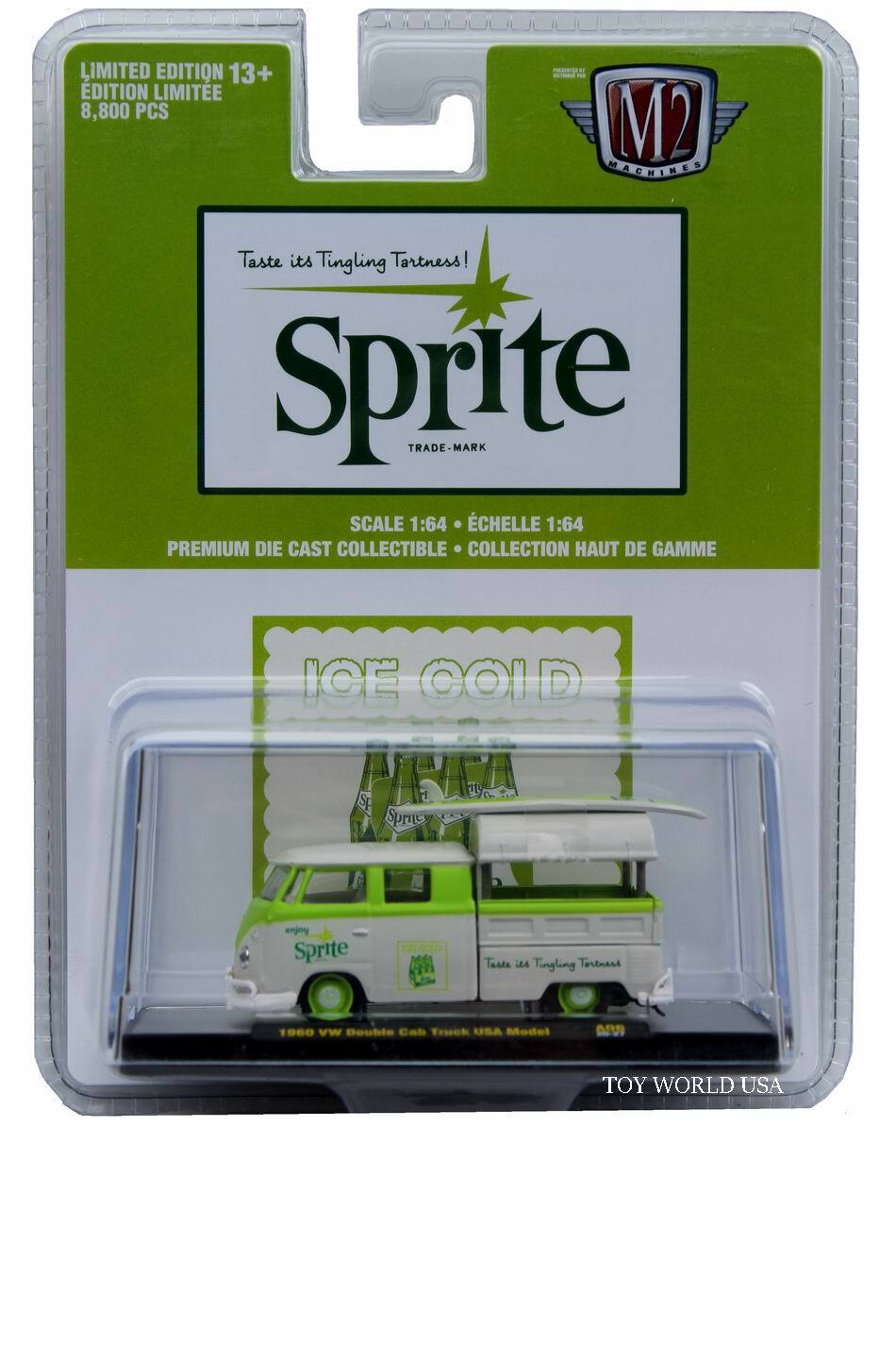 ミニカー M2 Machines 1960 Volkswagen Type2 Pickup 1960 Volkswagen Double Cab Pickup Diecast Model Kit | M2
