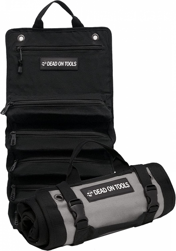 Dead On Tools Heavy Duty 24 oz. Canvas Zippered Tool Roll, One Size, Standard
