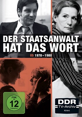 Der Staatsanwalt hat das Wort Box 5: 1978-1980 (DDR-TV-Archiv) NEU OVP 4 DVDs
