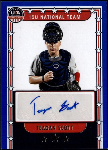 2024 Panini Stars and Stripes - Teagan Scott #NTS-2