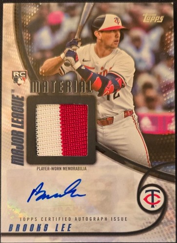 2025 Topps Series 1 MLM-BL Brooks Lee Major League Material