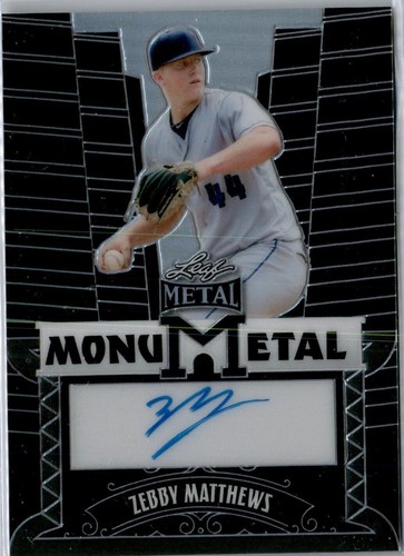 2024 Leaf Metal - Zebby Matthews #MM-ZM1
