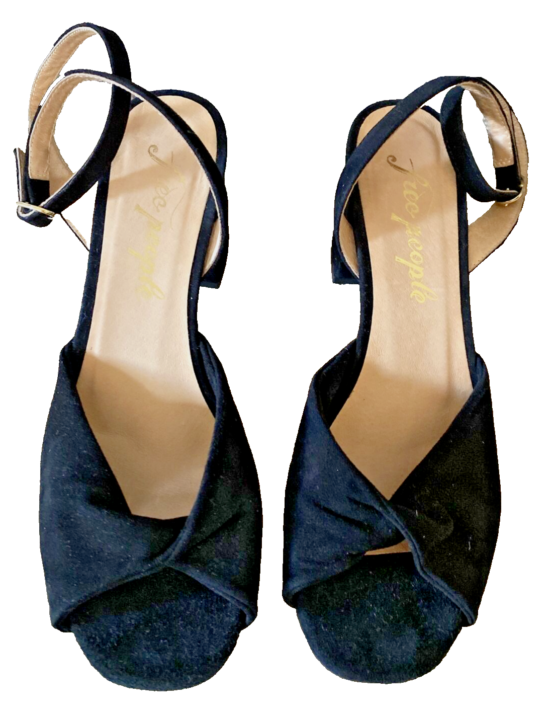 Free people gisele top block heel sandals
