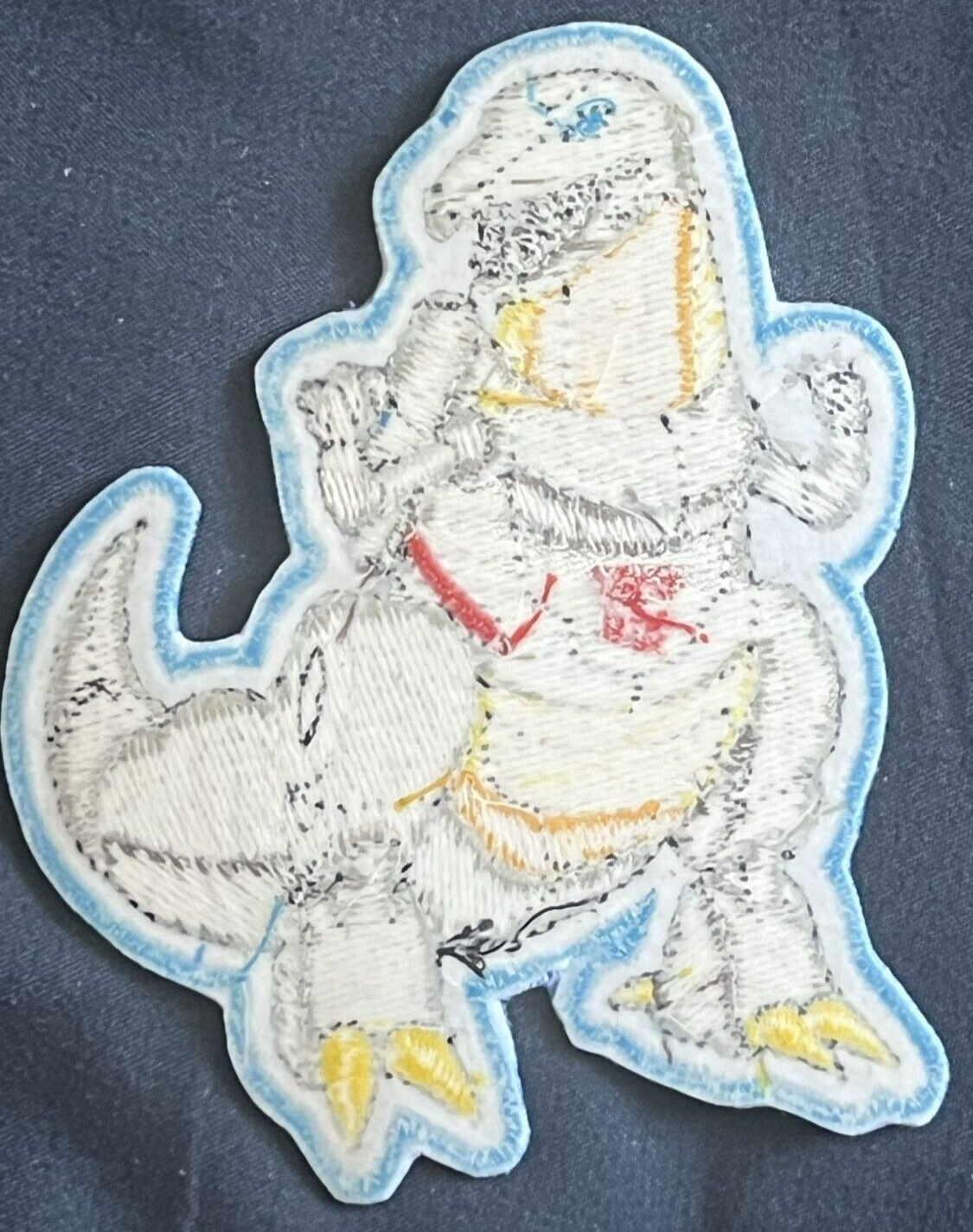 GRIMLOCK embroidered logo figure patch action autobot transformers wars T-Rex