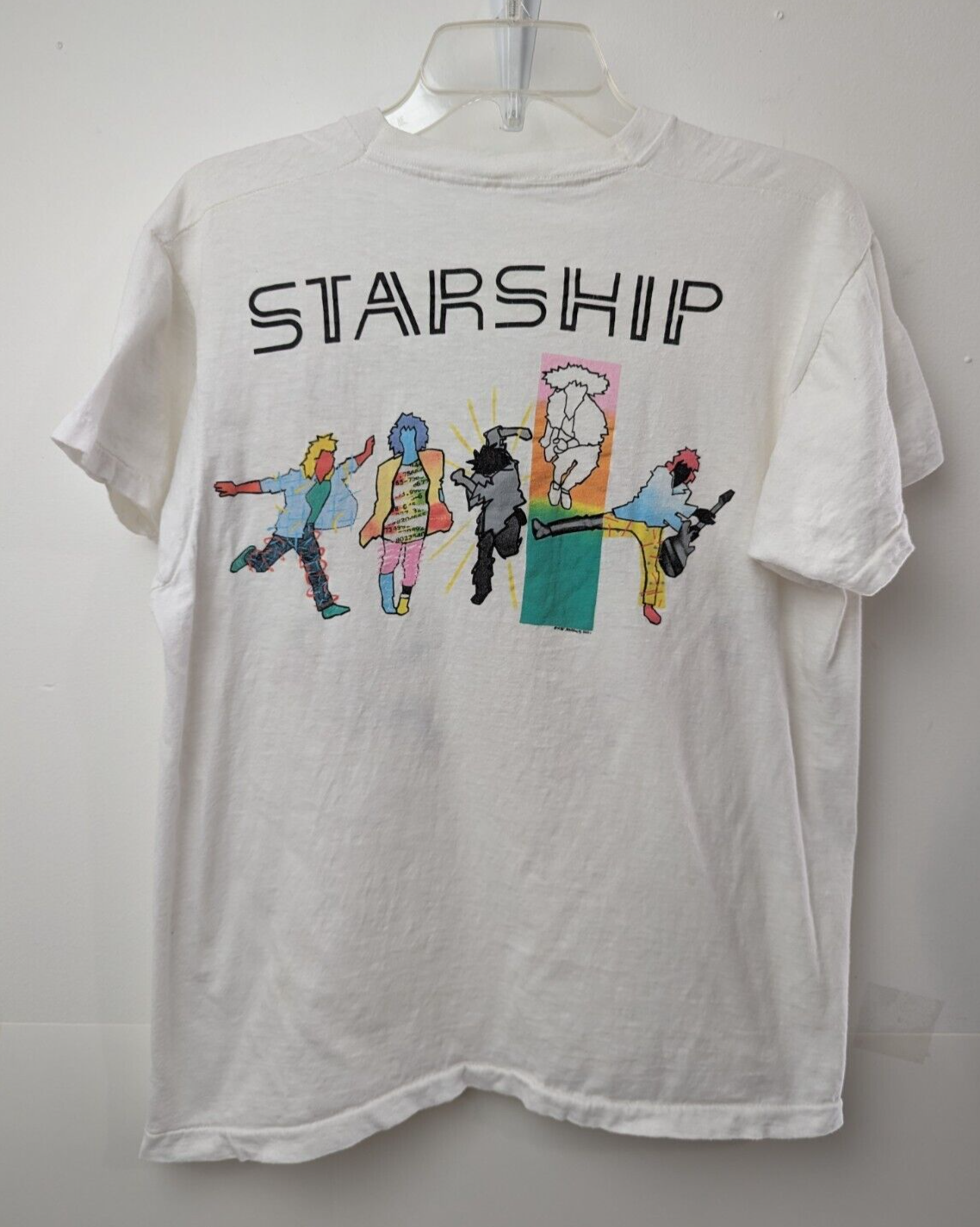 お見舞い 80年代ヴィンテージ STARSHIP HOOPLA TOUR Tシャツ お見舞い 80年代ヴィンテージ STARSHIP HOOPLA TOUR Tシャツ