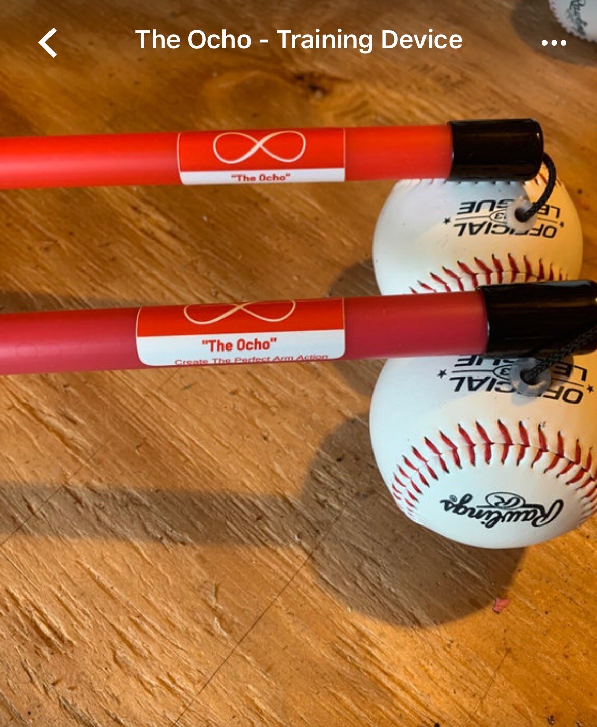“The Ocho”  Baseball Throwing Device (Rev throw , Revolution Thrower)