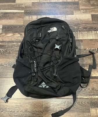North Face Backpack Borealis Black Laptop School Hiking Camping NF0A5IW233