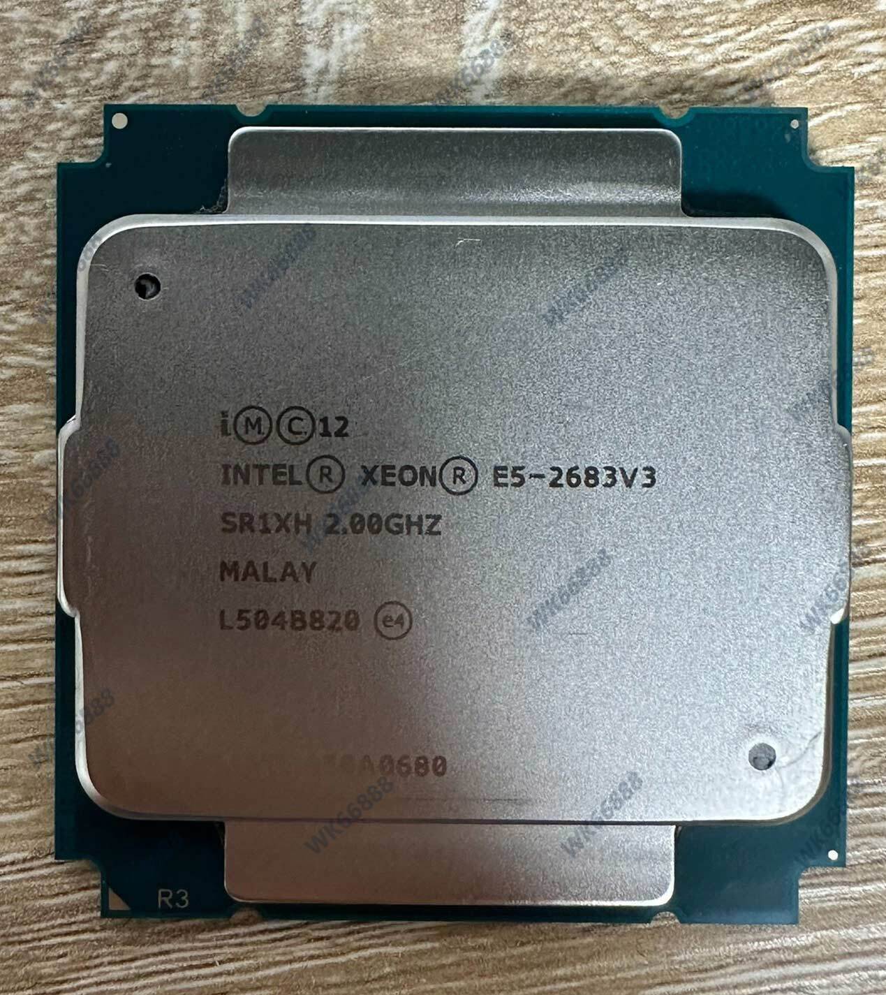 Xeon　E5-2683 v3　14C28T Intel Xeon E5-2683 V3 2.0GHz 14Core 28 Thread LGA 2011-3