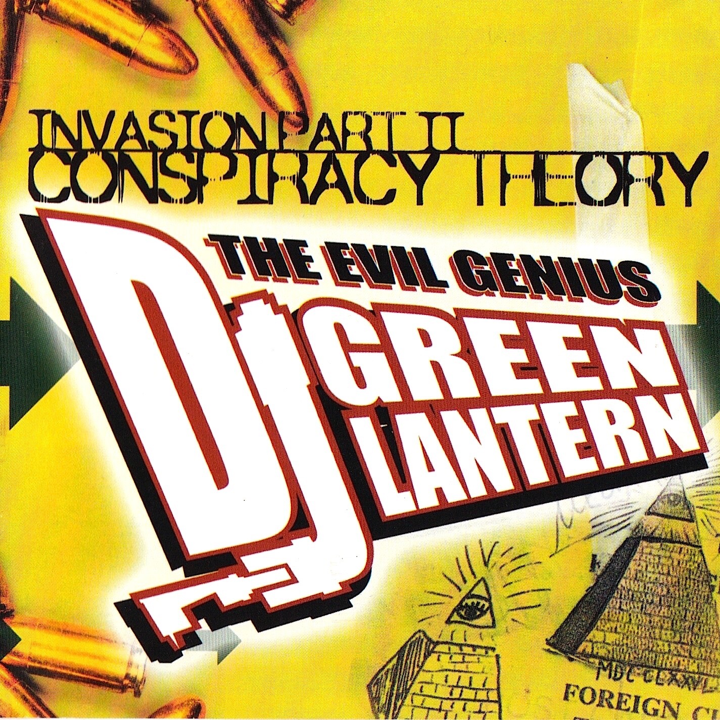 (CD)Conspiracy Theory: Invasion Part2／DJ Green Lantern DJ GREEN LANTERN - CONSPIRACY THEORY PT. 2 - HIP HOP RAP NYC