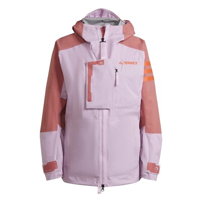 Pre-owned Adidas Originals Adidas Womens W Xploric Rr Rain Jacket Outerwear In Blililwonred