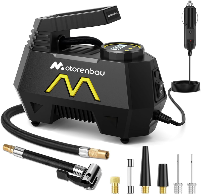 12V DC Tyre Inflator Air Compressor for Rapid Inflation