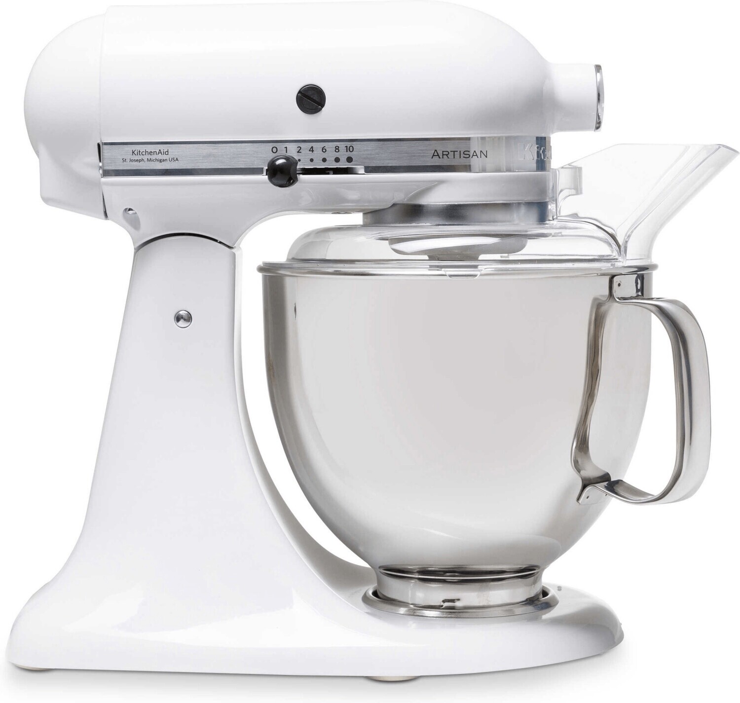 KitchenAid KSM5 ホワイト Amazon.com: KitchenAid Artisan Series 5 Quart Tilt Head