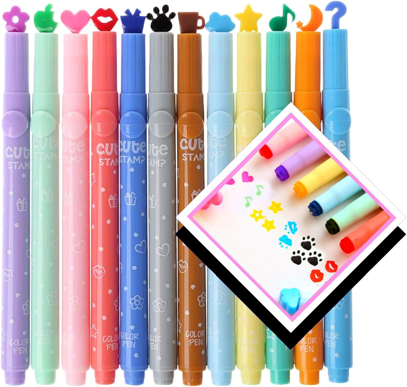 Pen Marker Assorted Love Star Bear Paw Mus
