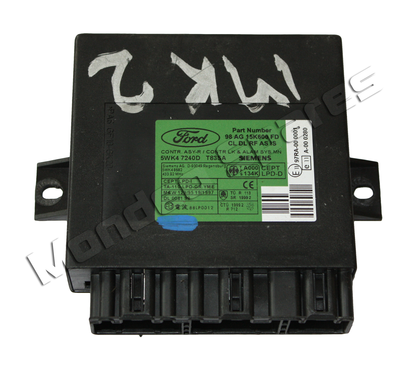 FORD MONDEO MK2 GEM MODULE CENTRAL LOCKING ALARM CONTROL FORD MONDEO MK2 GEM MODULE CENTRAL LOCKING ALARM CONTROL
