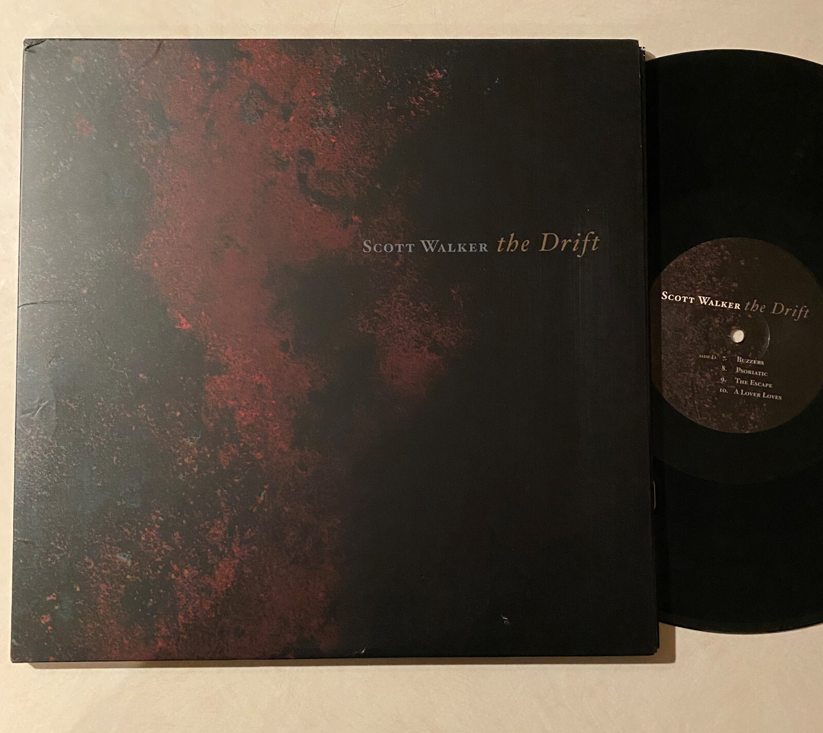SCOTT WALKER The Drift UK 2006 4AD cad 2603 2 x LP + booklet