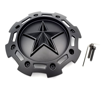 KMC XD Series Matte Black Wheel Center Cap for XD811 Rockstar II Part# SC-205