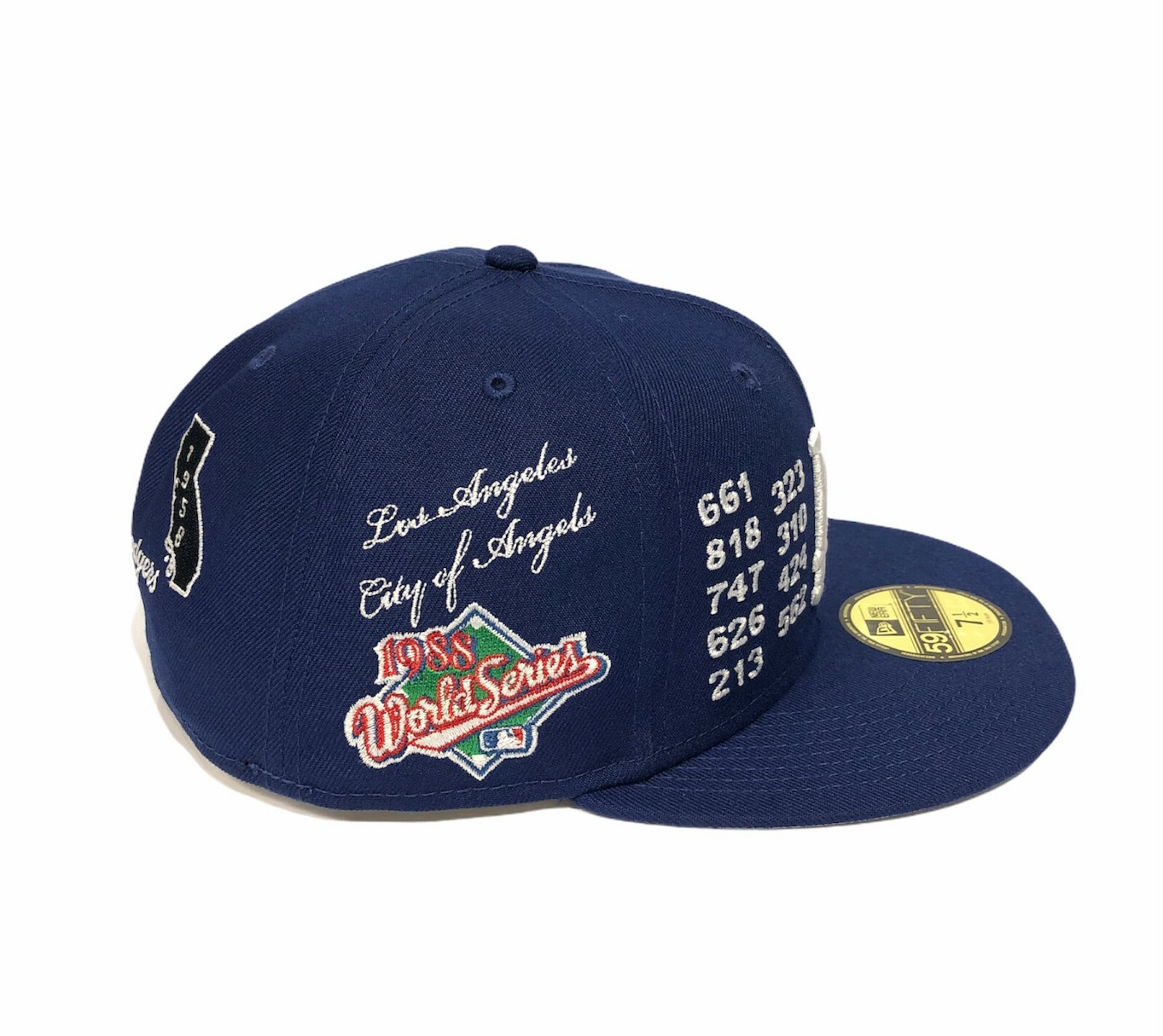 Los Angeles Dodgers Local Market Pack Side Patch New Era 59fifty Fitted Hat Cap Kupit S Dostavkoj Iz Ssha Cena 5 991 Rub