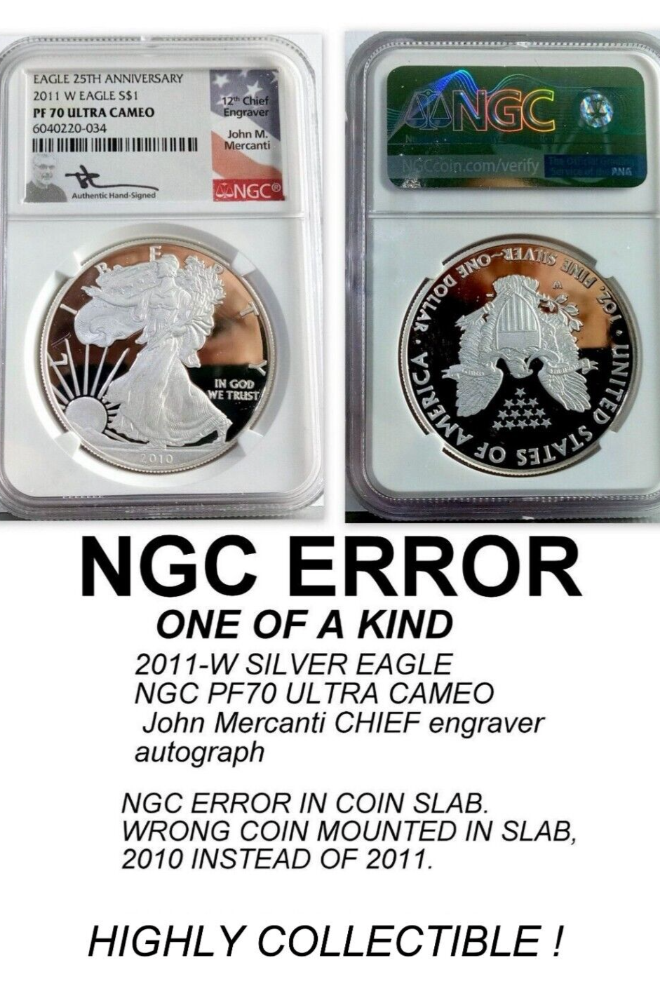 造幣局 MINTSET 2011 2012 2013 2014 NGC MAJOR ERROR IN 2011