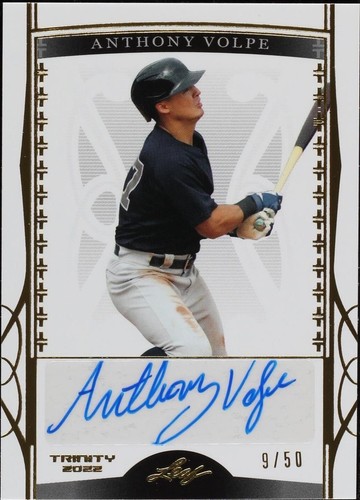 2022 Leaf Trinity - Anthony Volpe #BA-AV2