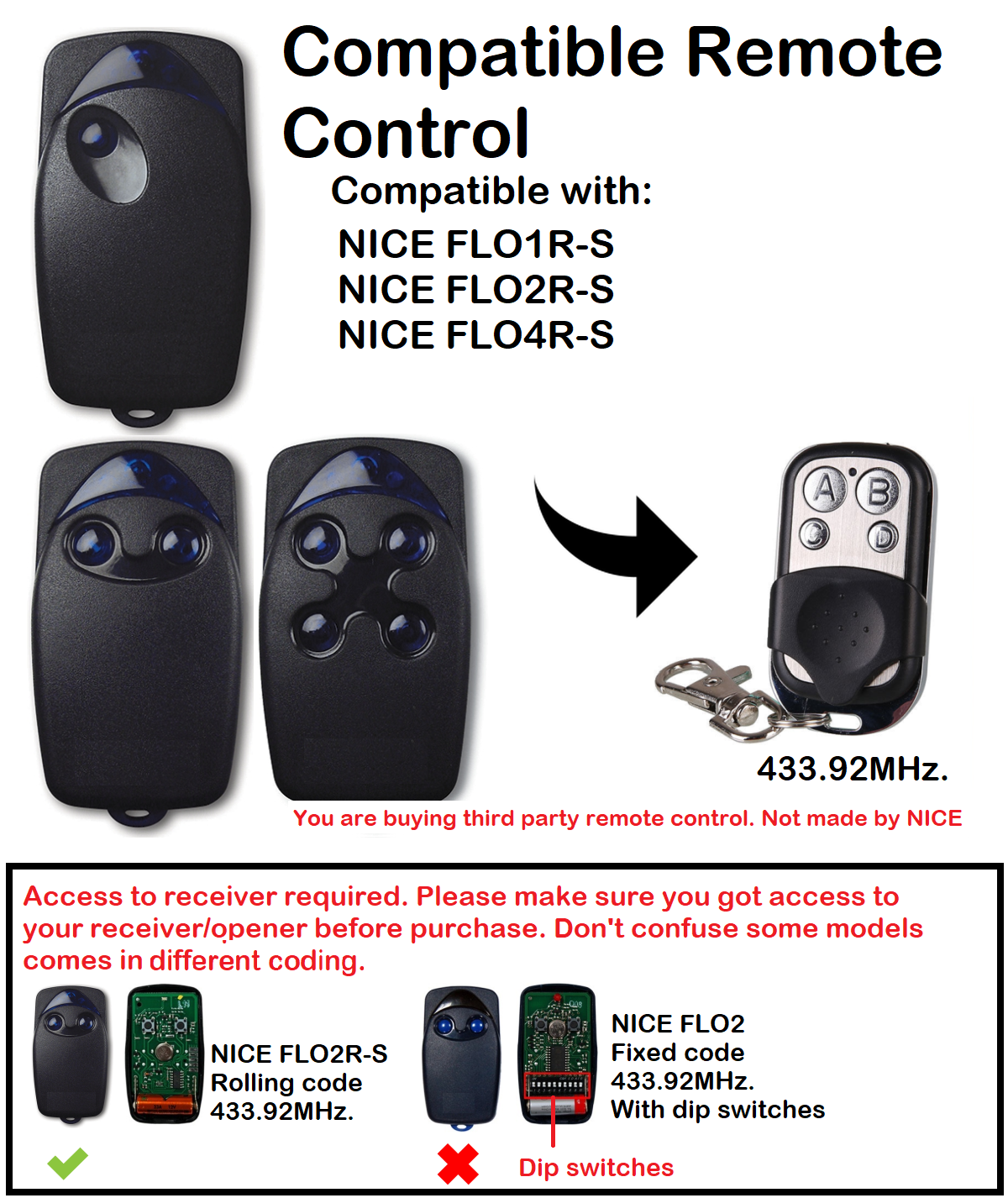 Nice flor s программирование самостоятельно. Пульт для ворот nice flo2r-s 2-канала 433.92 mhz 990342/255983. nice flo2r-s. программирование пульта nice flor-s. пульт nice flor2rekit10.