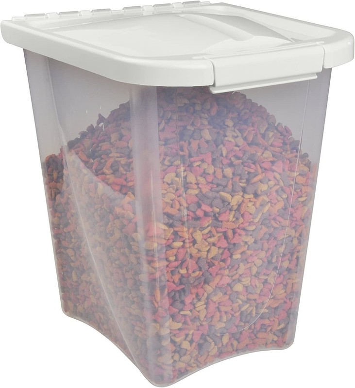 Large Dry Bin Dog Cat Bird Bpa Free 10lbs Us