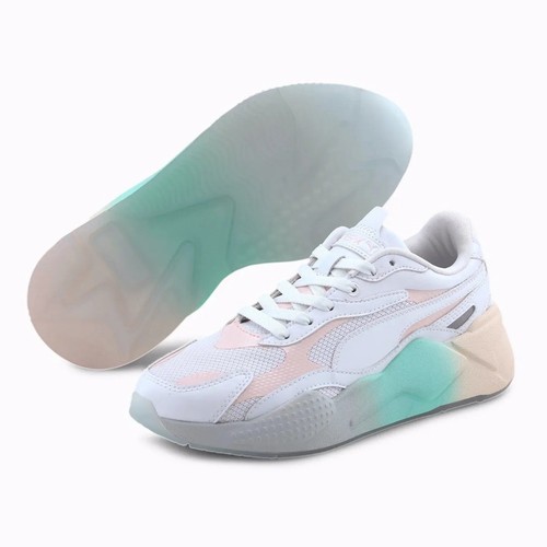 

Puma RS-X³ Gradient Rosewater Женские кроссовки размер 5,5 Кроссовки для бега Белые кроссовки, Белый, Puma RS-X