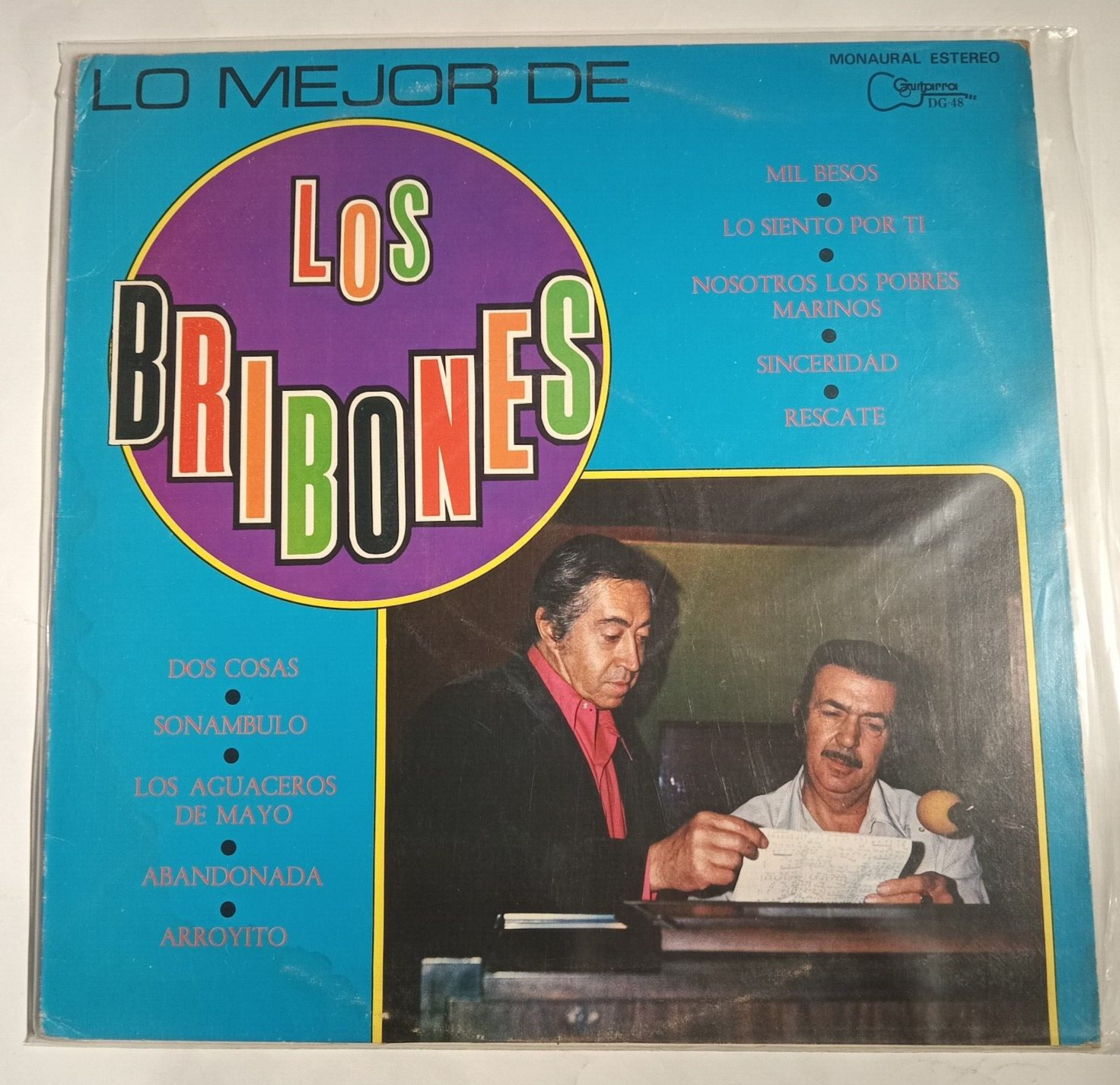 LOS BRIBONES - LO MEJOR DE LOS BRIBONES - 1975 MEXICAN LP