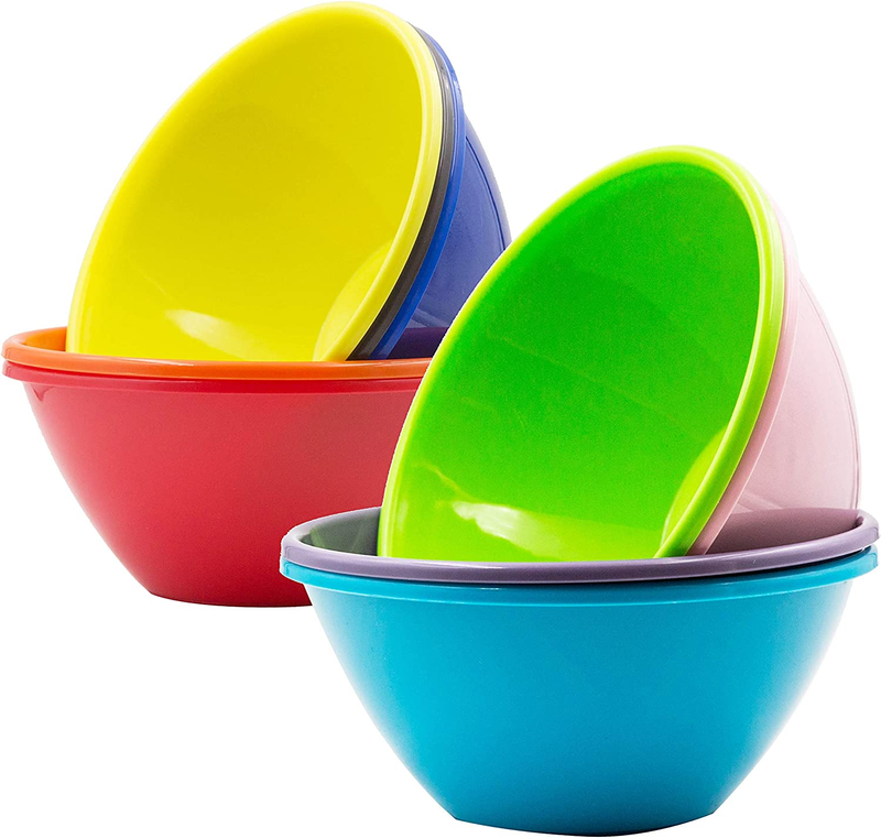 32 Ounce Plastic Bowls, Large Cereal Bowls, Large Soup Bowls