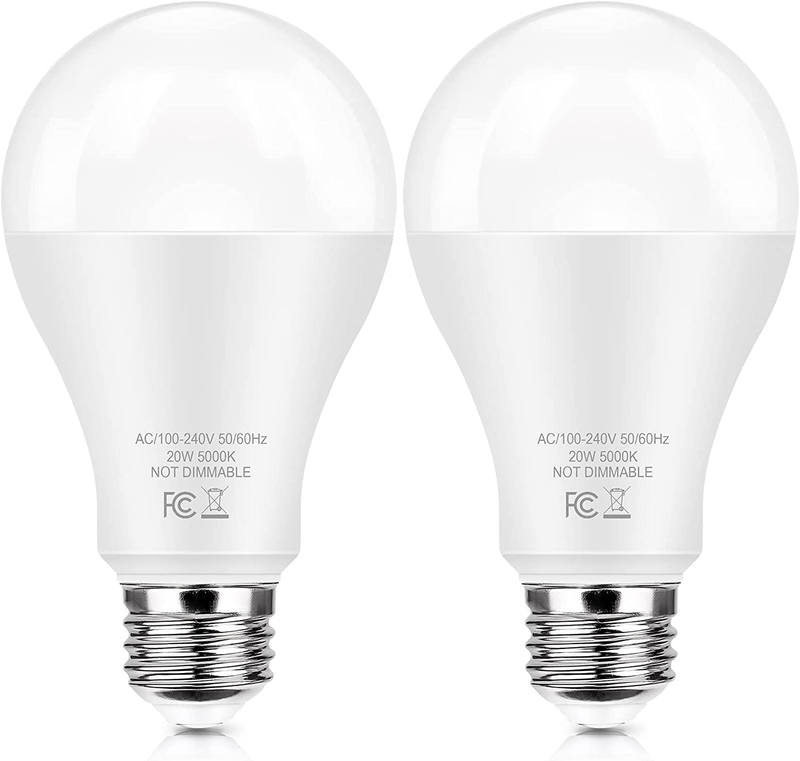 150 Watt Equivalent, 20w Super Bright Light Bulbs 2200 Lumen