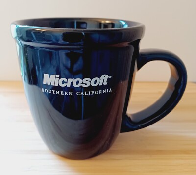 Microsoft Southern California Mug / Vintage / Made in USA / RARE Coffee Tea Home