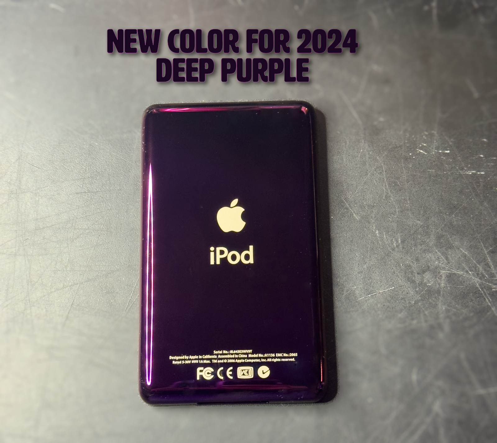 iPod Classic Taptic iMod 80GB → 512GB Taptic Engine Mod Upgrade for Ipod Classic Video 5th 6th 7th