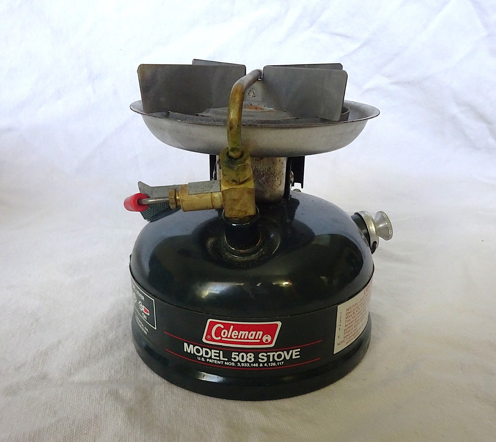 Coleman Model #508 Stove Single Burner with Case Vintage