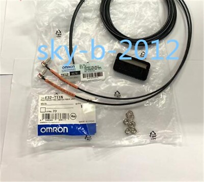 1 pcs NEW IN BOX Omron Fiber optic sensor  E32-T11N  2M
