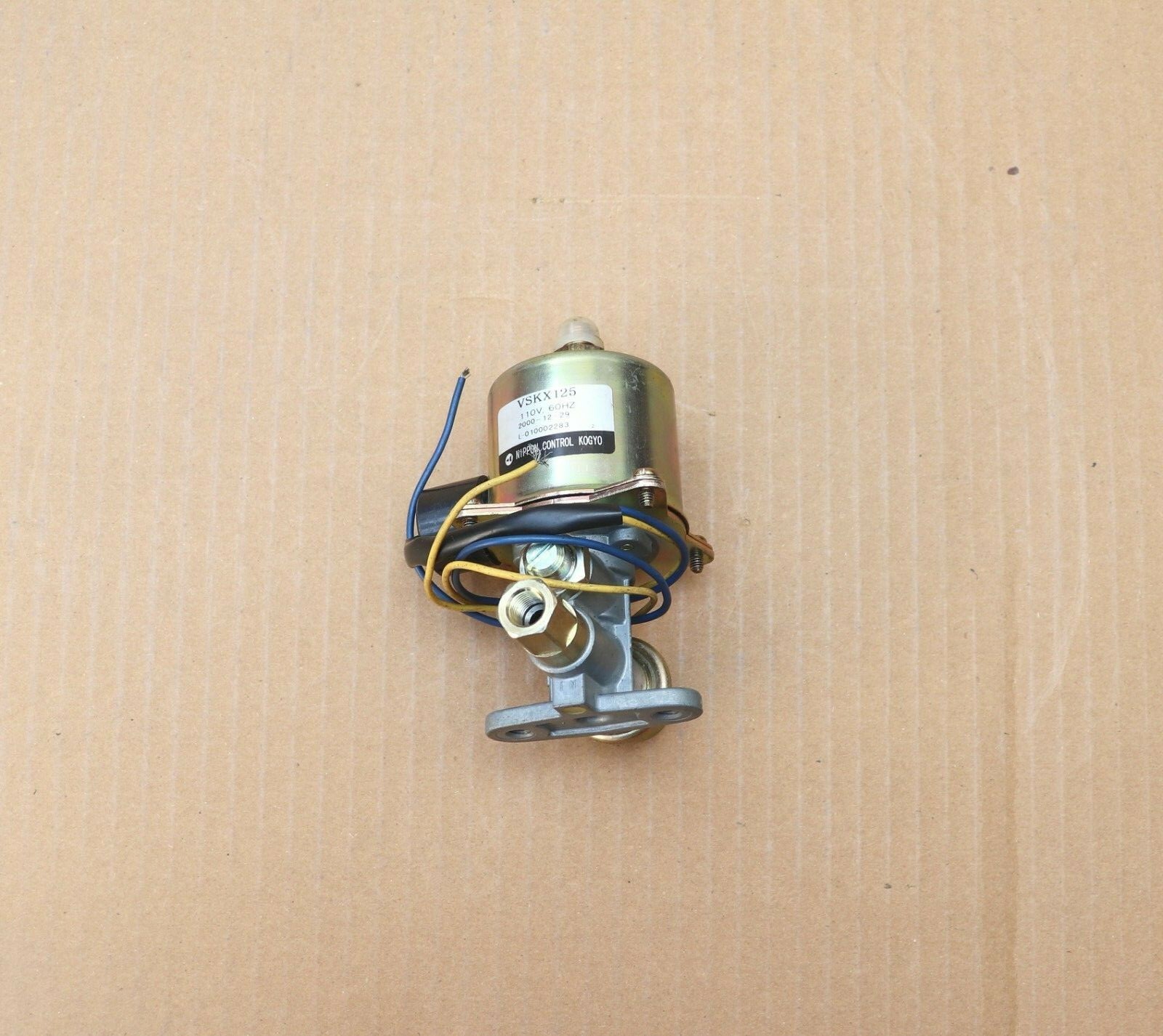 NIPPON CONTROL KOGYO VSKX125 SOLENOID PUMP | eBay