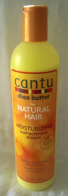Cantu Moisturizing Curl Activator Cream Shea Butter Curly Coily Wavy Hair