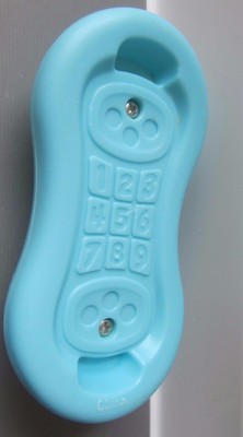 Fisher Price Laugh and Learn activity Table Replacement rattle PHONE Blue