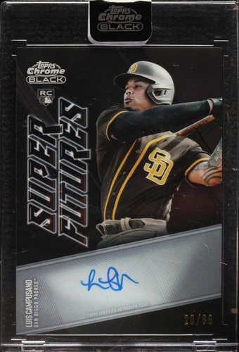 2021 Topps Chrome Black - Luis Campusano #SFA-LC