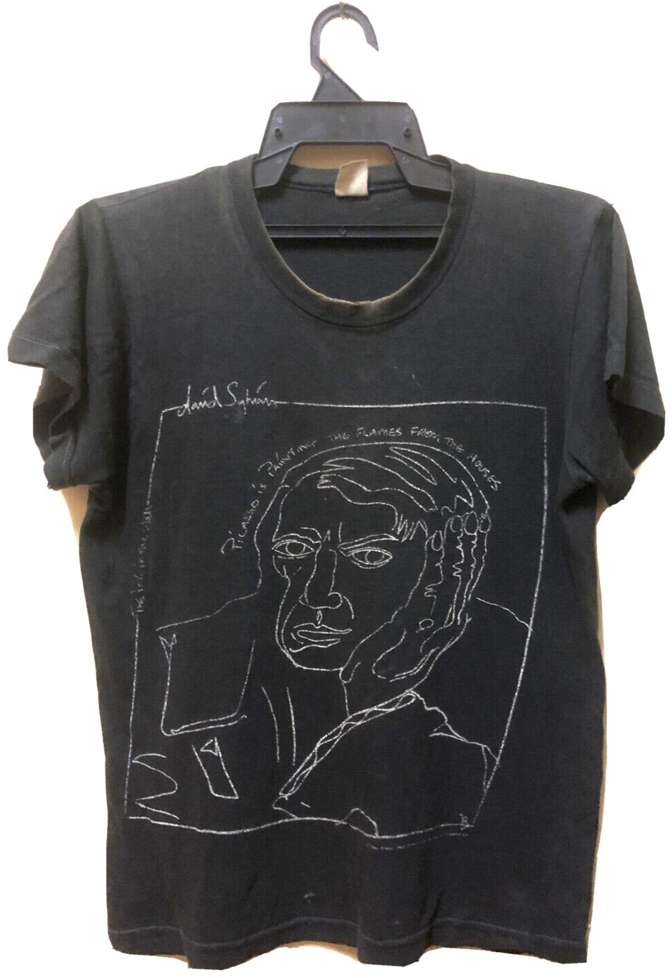DAVID SYLVIAN/JAPAN TシャツM '80年代レア入手困難 アート/エンタメ/ホビー