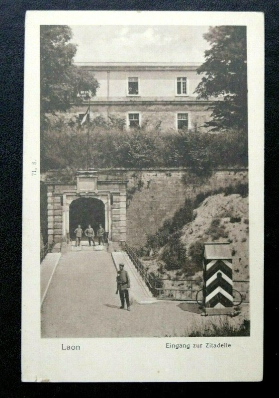 Cpa  Aisne (02) : Laon - Eingang Zur Zitadelle - Bon Etat
